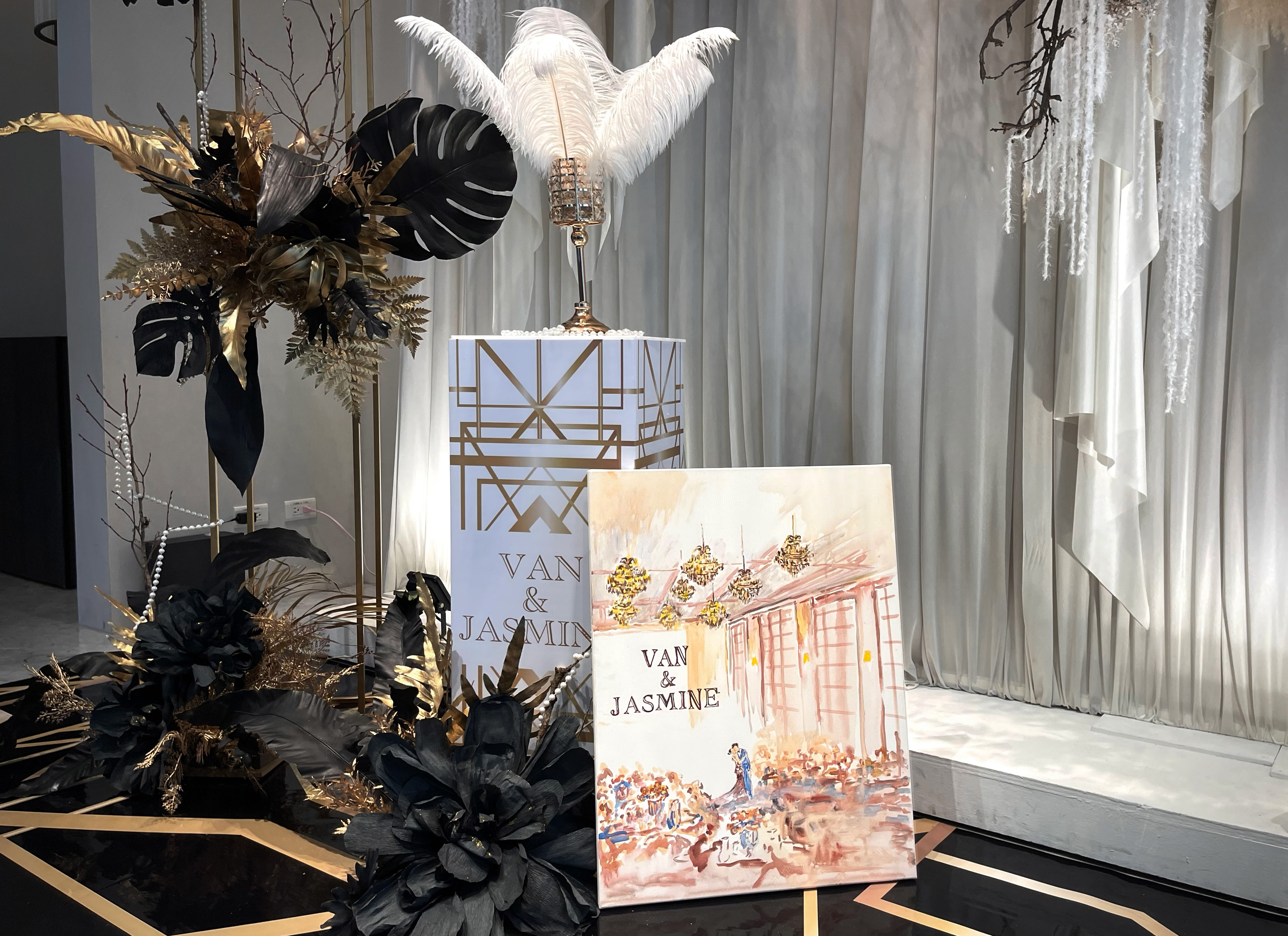 大亨小傳主題婚禮 Van & Jasmine