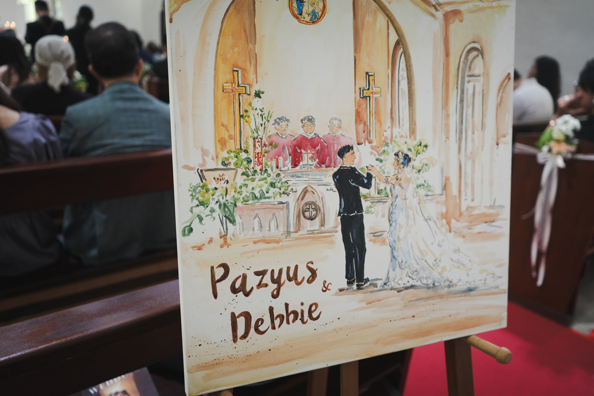天主教婚禮彌撒 Pazyus&Debbie