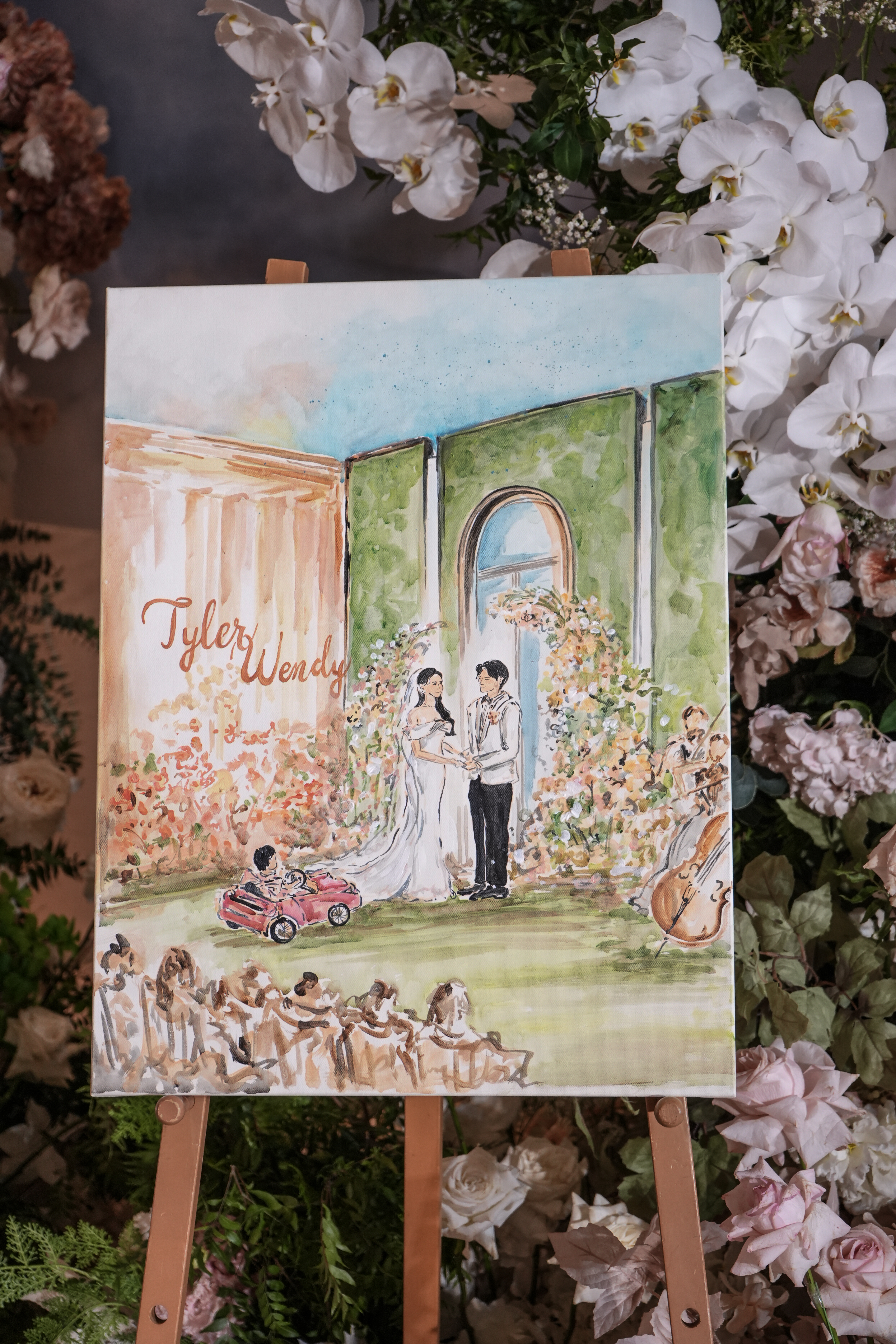 台北萬豪 Tyler & Wendy
